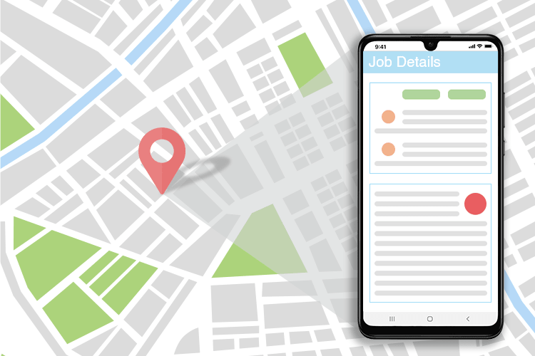 Planning Software - Live location tracking