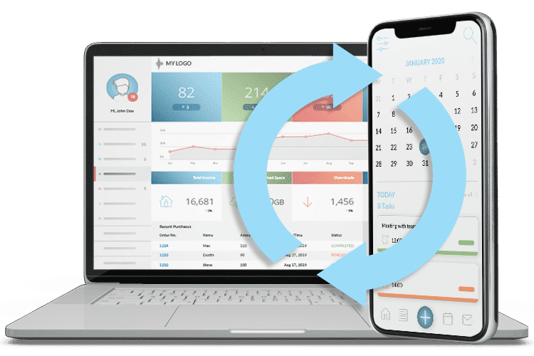 Offline Task Management Software - Mobile App and Admin System Sync