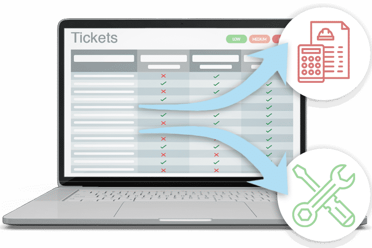Helpdesk Ticketing System - Tickets to Quotes, Jobs and more