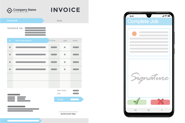 HVAC Management Software - Authorize & Invoice Immediately