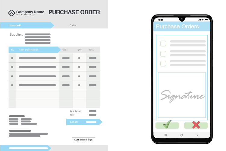 Purchase Order Software - Purchase Approval