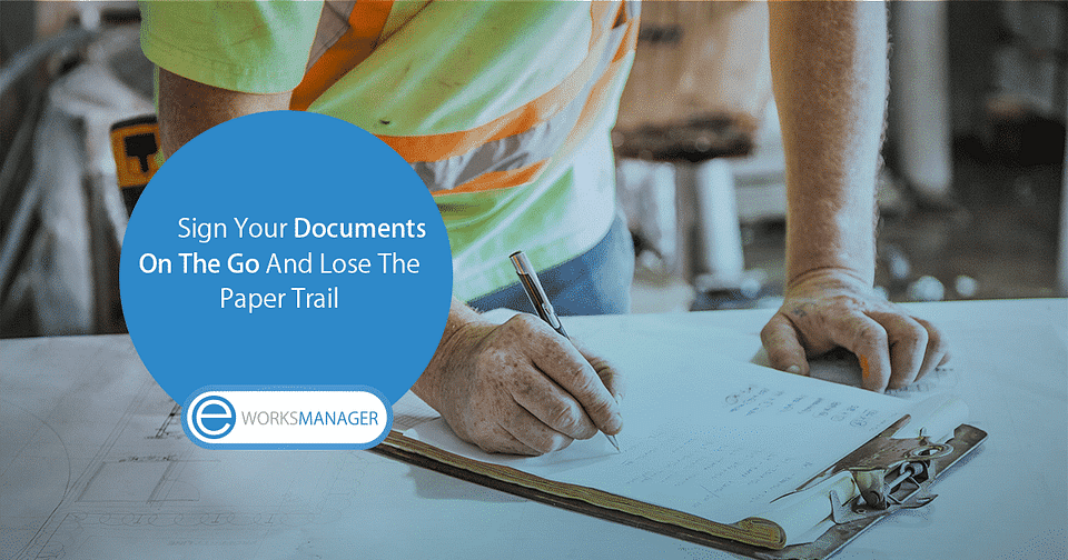 Sign you documents on the go
