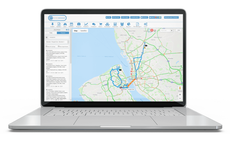 Vehicle Tracking that assists you with job planning