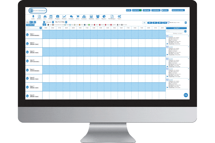 ERP System - Time Planner