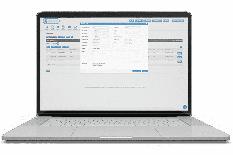 Expenses Management System - capture billable and non-billable expenses