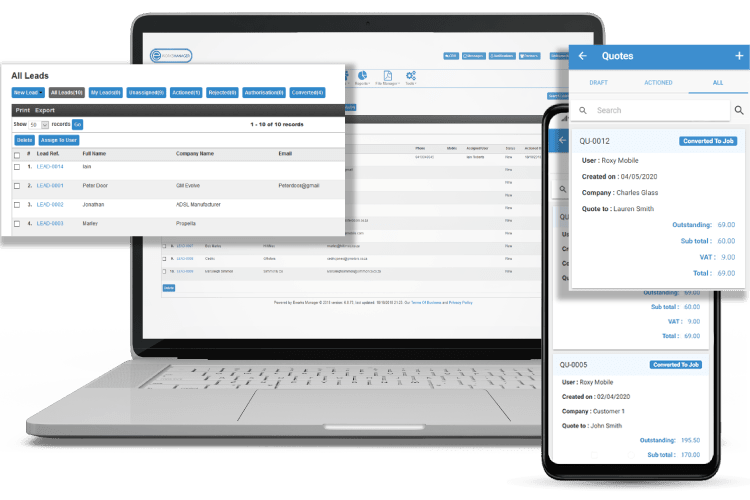 Task Management Software - Track Leads and Quote 