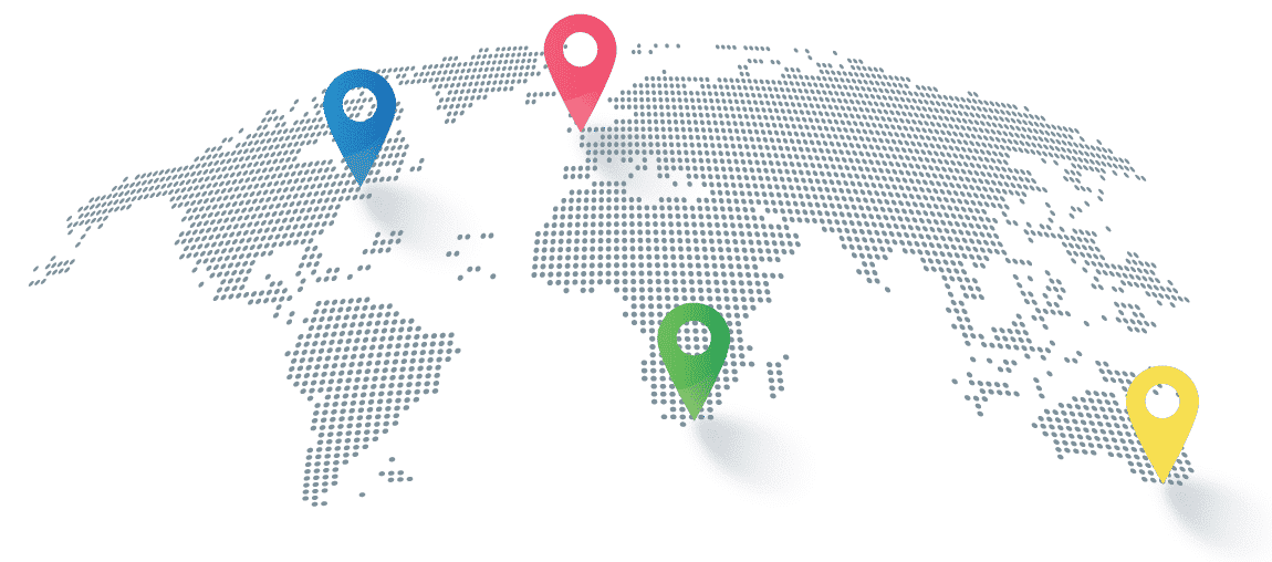 Pricing - Contact Us Map