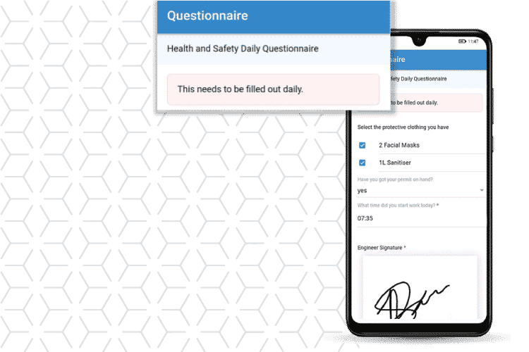 Social Distancing Software - Use questionnaires to follow health and safety protocols