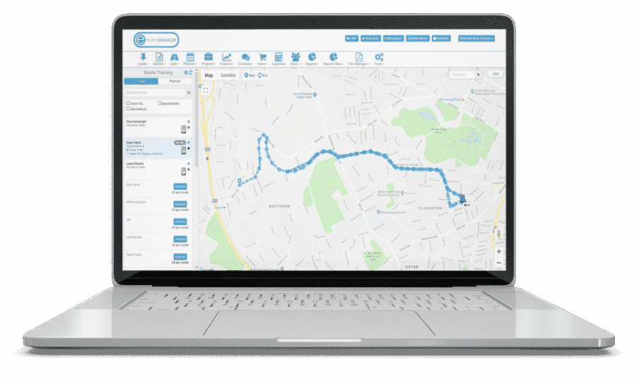 Staff Tracking software - Live Mobile Tracking System