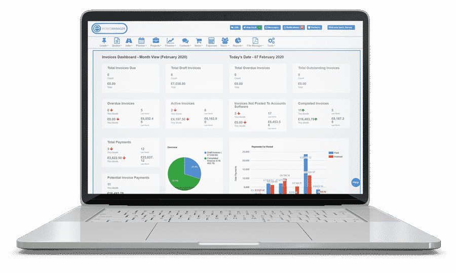 Invoice Software - Xero integration invoice dashboard