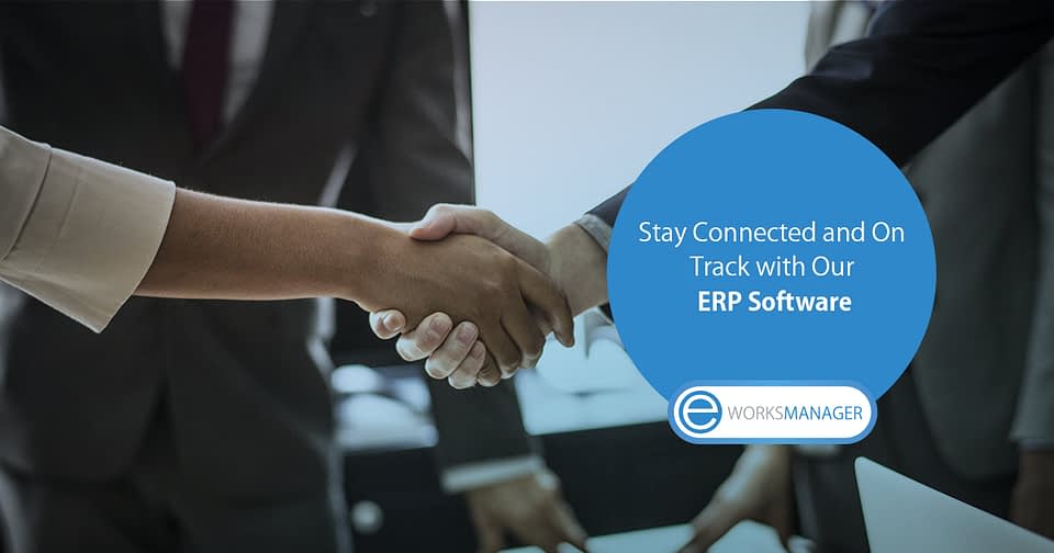 Eworks Manager: Connection through ERP Software