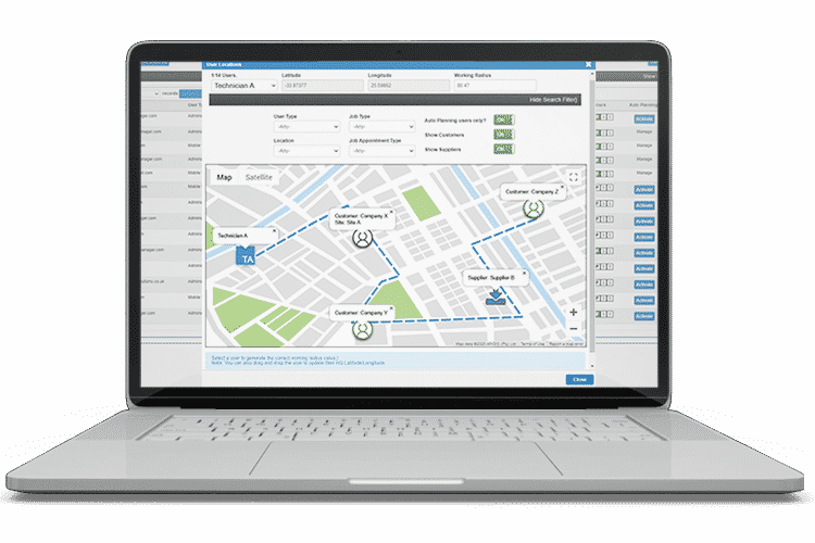 Route Planning Software Smart Planning of Your Job Routes