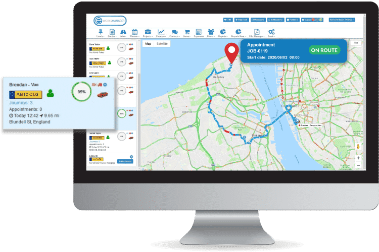 Electrical Engineering Software - Track your electricians in the field