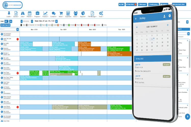 Work Schedule App