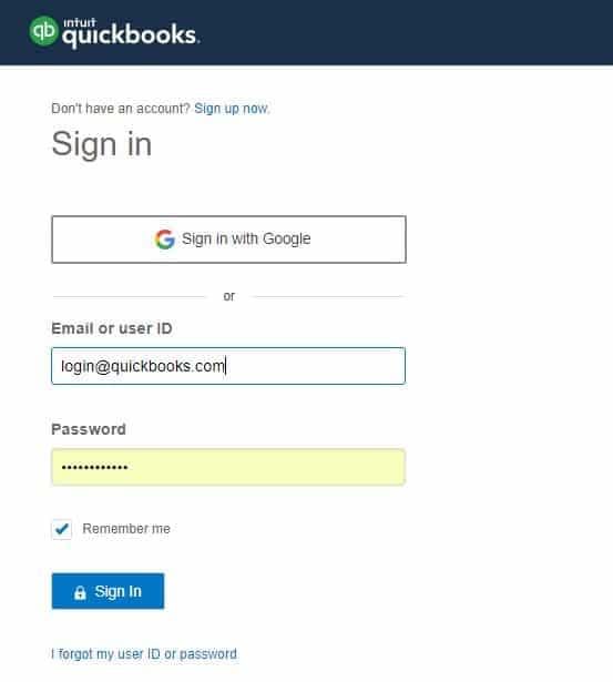 QuickBooks-Login