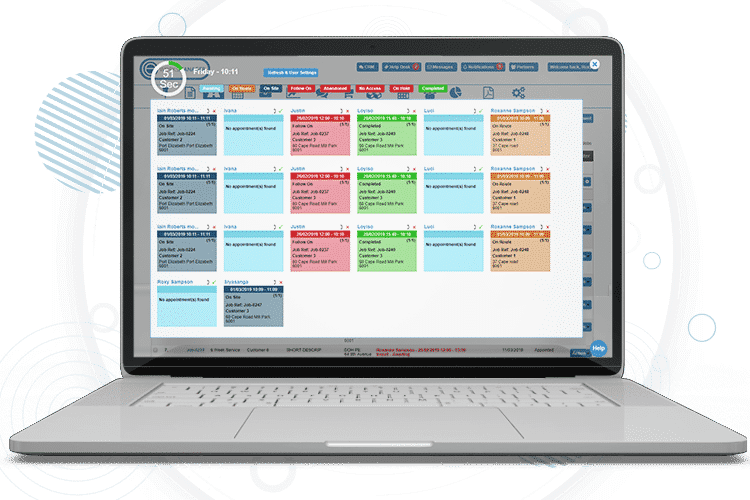 Work Order Tracking - Live Panel