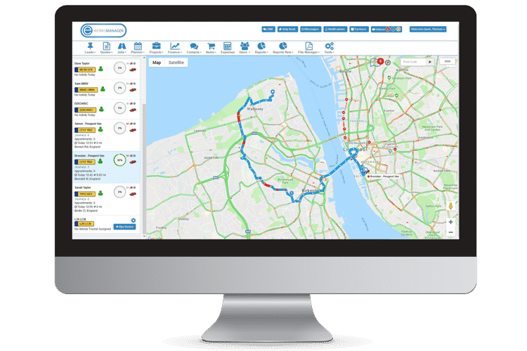 Vehicle Tracking that assists you with job planning