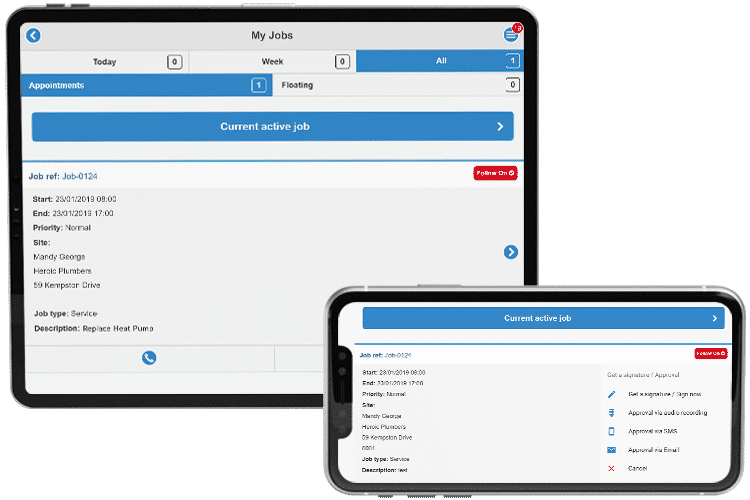 Mobile Workforce Management App