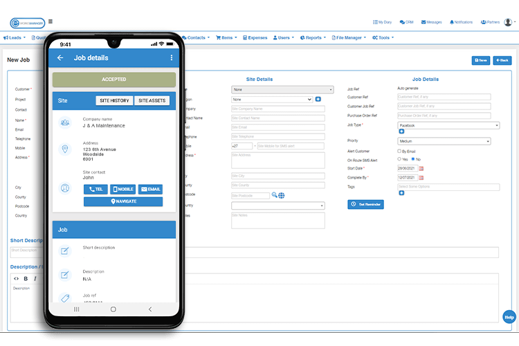 Custom Job Sheets