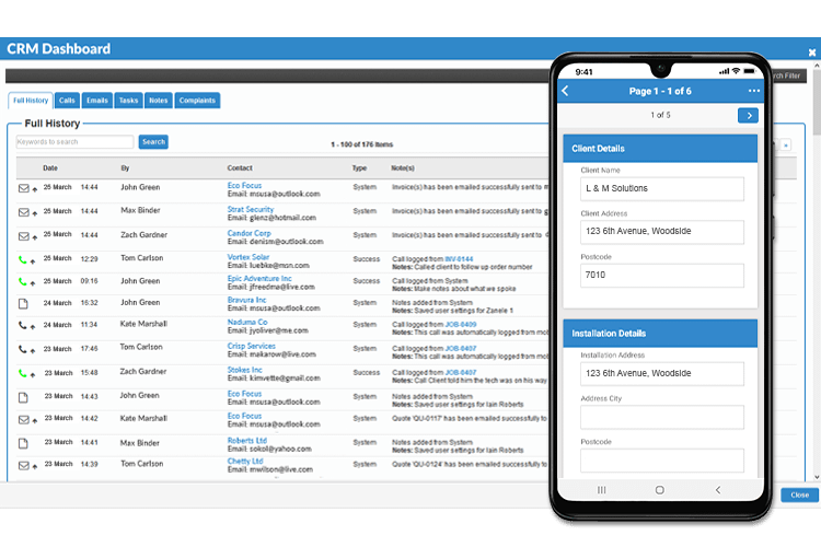 CRM Full History