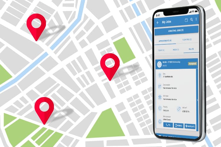 Job Management Software - Track Your Mobile Workers' Jobs in Real-Time