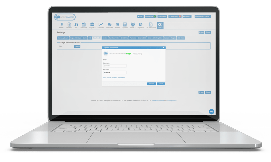 Sage Accounting Integration