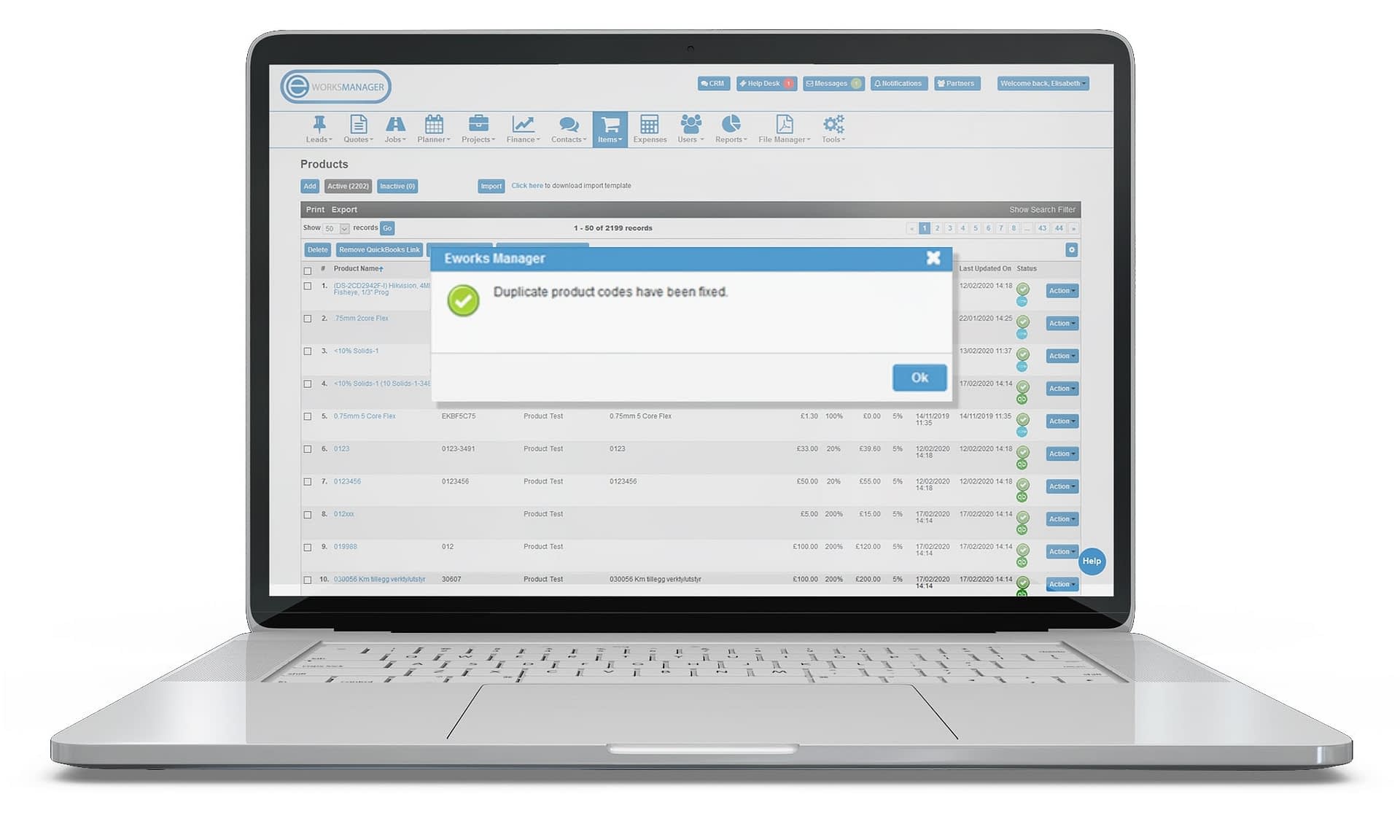 Fix duplicate product codes