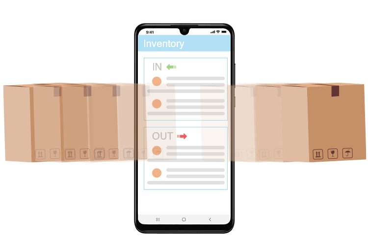 Inventory in and out
