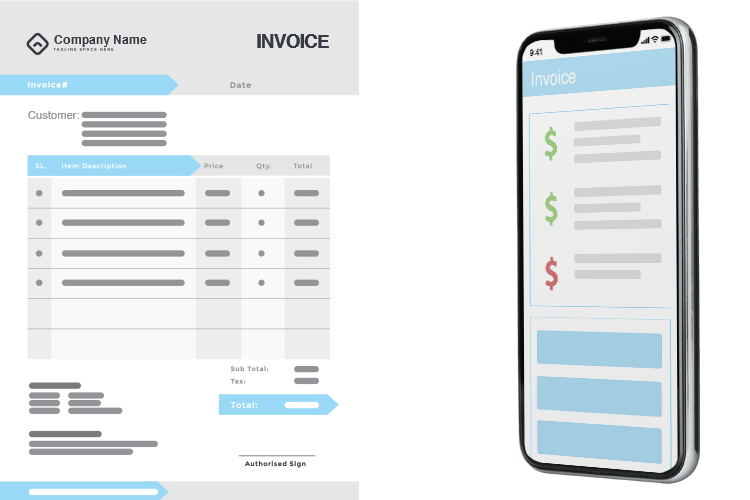 Invoice Management - Mobile App