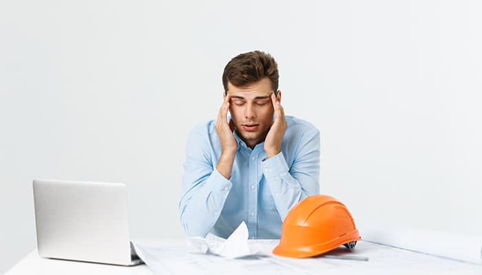 5 reasons why tradespeople get stressed at work