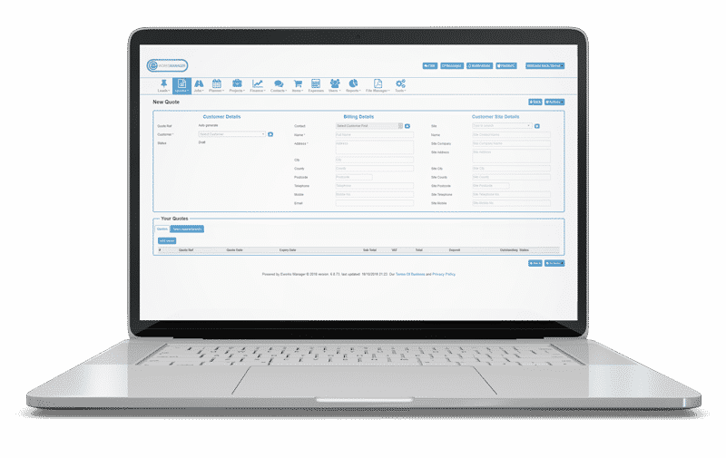 Online Quoting System - Professional Estimating Software for Businesses on the Move