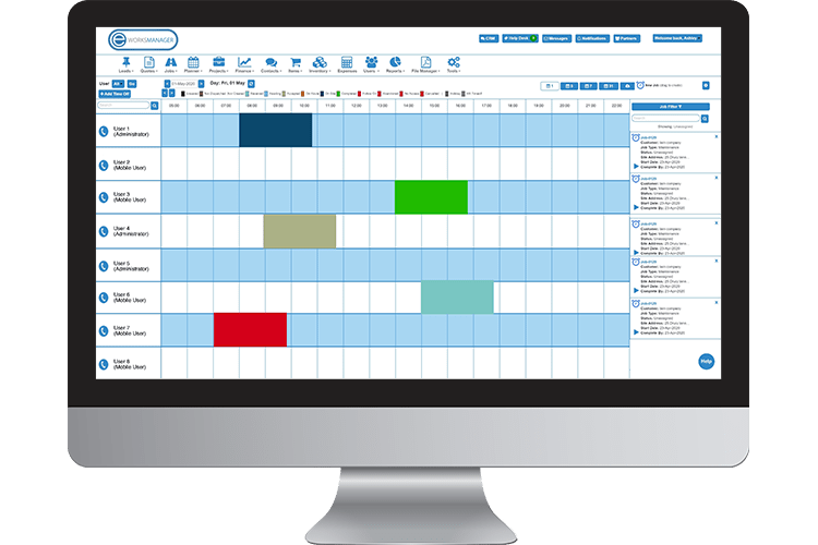 Route Scheduling Software - Job Planning and Scheduling