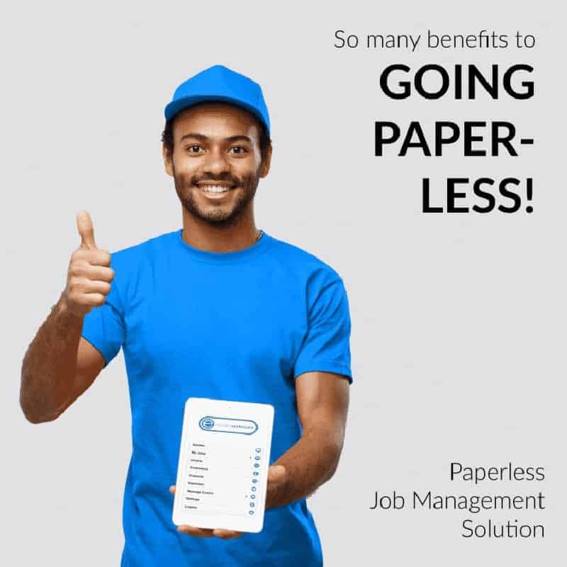 paperless job management system